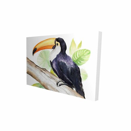 FONDO 20 x 30 in. Toucan Perched-Print on Canvas FO2790348